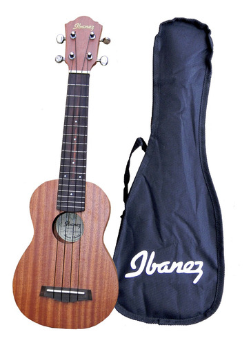 Ukelele Ibanez Uks10 Soprano Caoba Sapele Rosewood C/ Funda