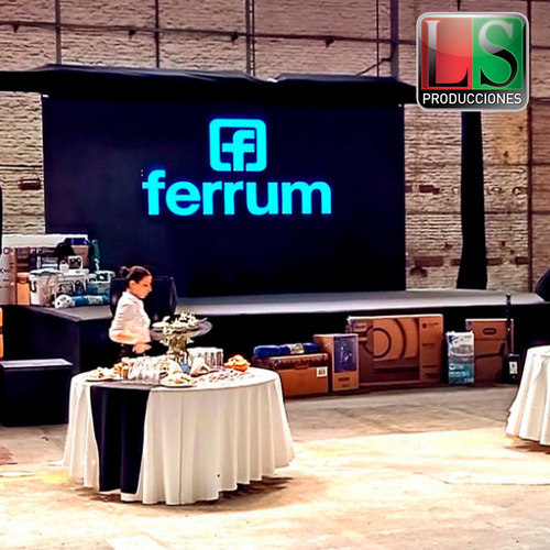 Alquiler Pantalla Led P3, P2, Proyectores Sonido Iluminación