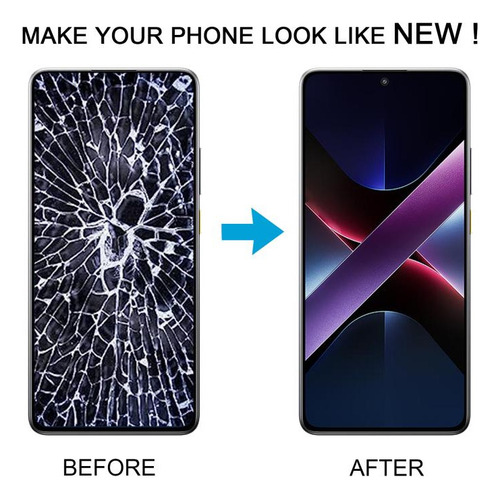 Pm Para Xiaomi Poco X7 Pro, Tela Lcd Com Moldura