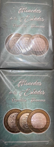 Colección Completa Monedas De 100 Pesos Los Estados!a Pagos! (Usado)