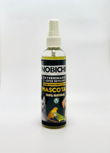 Spray Para Pulgas Garrapatas Y Acaros Nobichin