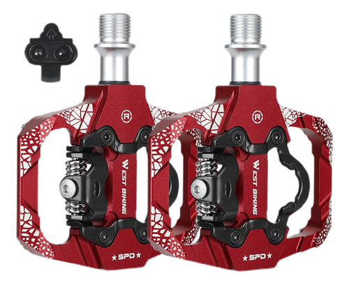 Pedals From, Aluminum 9/16 For Spd Pedal S Trekking