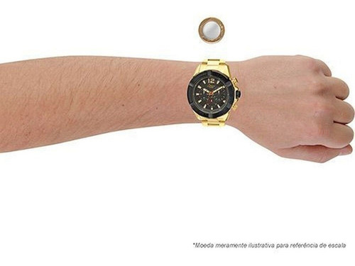 Relogio Masculino Condor Analogico Covd54ah/4c - Dourado
