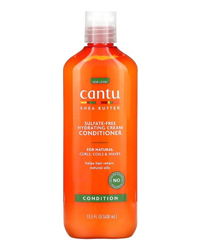 Acondicionador Para Rulos Cantu 400 Ml Manteca De Karite