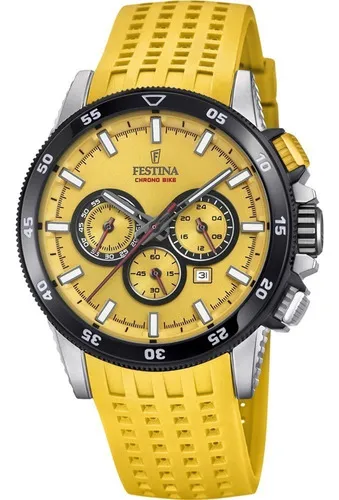 Reloj Festina F20353.a Hombre Caucho Chrono Bike 2019 Color de la
