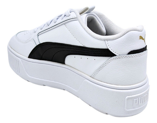 Tenis Puma Karmen Rebelle Jr Blanco-negro 38842002 Juveniles