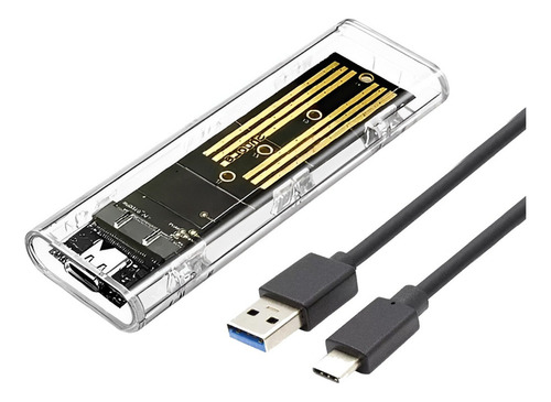 Caja Ssd M.2 Nvme Y Sata Ngff Pcie P/usb 3.1 Con Cajón De