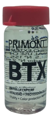 12 Ampollas Tratamiento Pelo Reestructurante Primont Btx