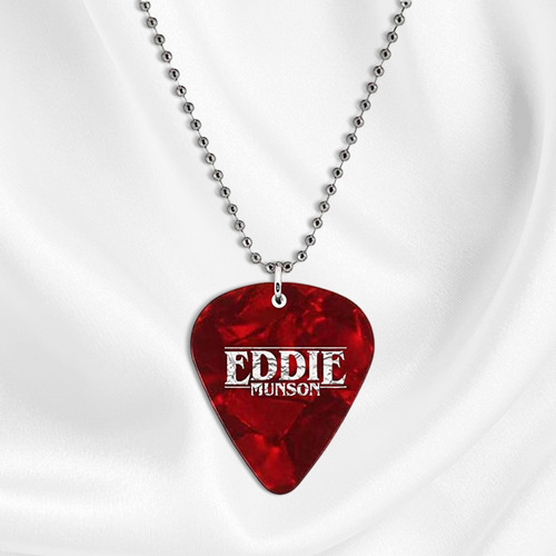 Collar Stranger Things Con Púa Para Guitarra C