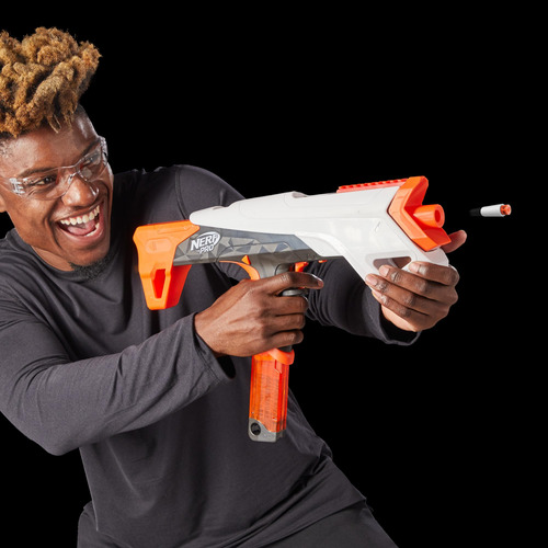 Dart Blaster Nerf Pro Torrent Con 15 Dardos Y Gafas Para Ado