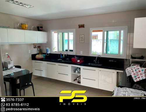 Imagem 23 de 30 de Casa Com 5 Dormitórios Para Alugar, 400 M² Por R$ 10.000/mês - Portal Do Sol - João Pessoa/pb #pedrosoares - Ca1524