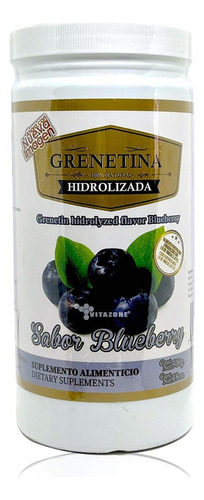 Pretty Bee Grenetina Hidrolizada Blueberry 100% Natural 500 Grs Pretty