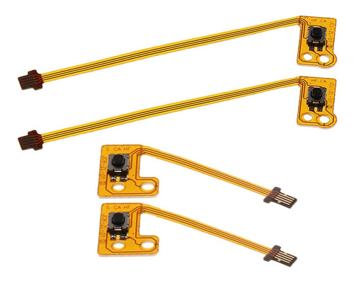 Imagem 1 de 6 de 2 Pair Key Button Zr/zl Flex Cable For Controller