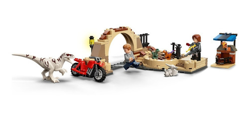 Imagen 5 de 6 de Lego Jurassic World - Persecución En Moto Del Dino (76945) Cantidad de piezas 169
