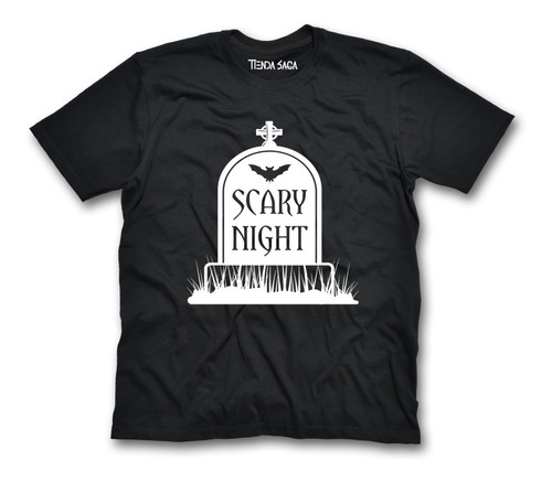 Camiseta Scary Night Una Noche De Miedo