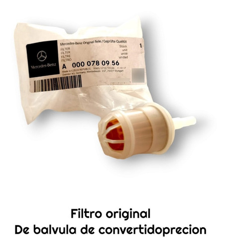 Filtro De Válvula De Convertidor Presión Pack X 3