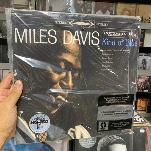 Lp Miles Davis - Kind Of Blue (vinyl Importado 180 Gramas La