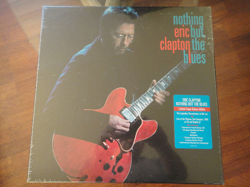 Eric Clapton Nothing But Th Blues Box Set Vinilo Cd Bd Nuevo