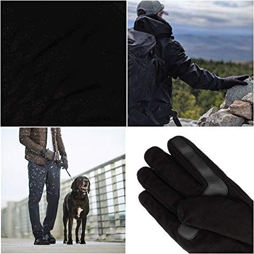Isotoner Guante De Vellón Para Pantalla Táctil Para Hombre,