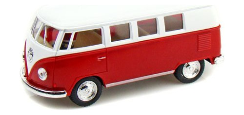 1962 Volkswagen Classical Bus 1-32 Rojo.