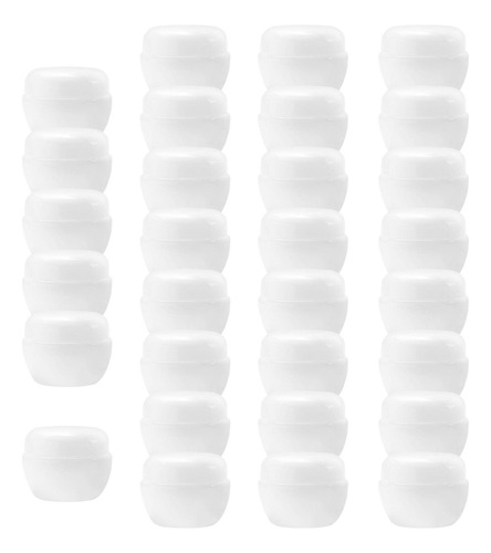 Frascos De Botellas De Crema Facial Portátiles A Blanco