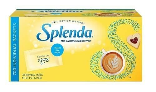 Imagen 1 de 1 de Splenda 700 Sobres De 1g C/u