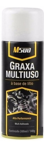 Graxa Multiuso À Base De Lítio M500 200ml/140g