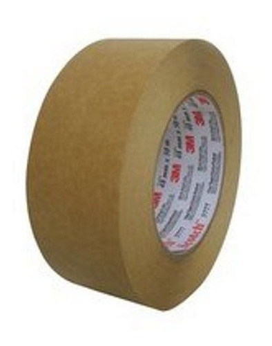 02 Rl Fita Adesiva Kraft Papel Marrom 45x50 3m 3557 Scotch