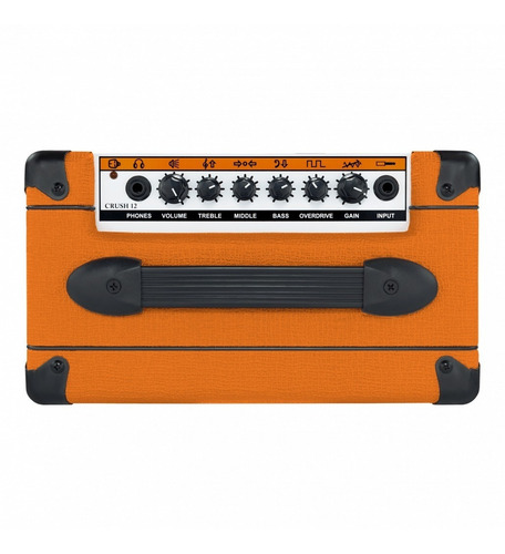 Imagen 4 de 5 de Amplificador Orange Crush 12 Transistor para guitarra de 12W color naranja 220V