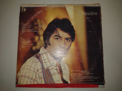 Lp Vinilo Disco Acetato Vinyl Sandro Balada 