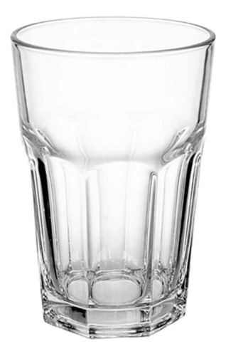 Copo Vidro 350ml Kit Com 6 Agua Suco Shakes Smoothies Oferta