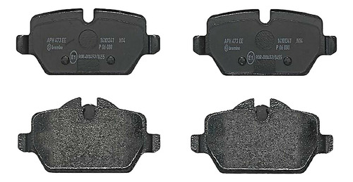 Discos + Balatas Bajos Metales Brembo Cooper Paceman 13 - 16