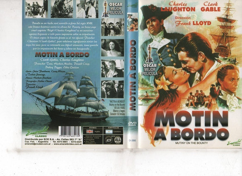 Motín A Bordo - Dvd Original - Buen Estado