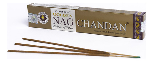 Incenso Indiano Vijayshree Golden Nag Chandan - 15 Varetas