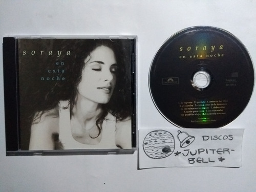 Soraya Esta Noche Cd 1996 Polydor 1ra Edicion De Coleccion