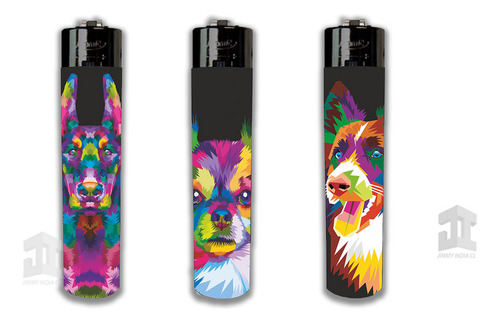 Encendedores Color Dog 24 Und- Distribuidor Oficial Atomic