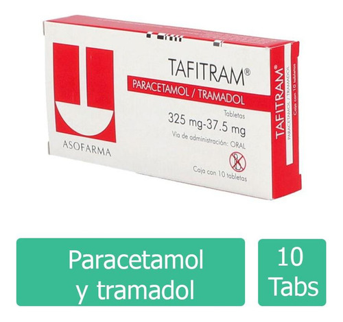 Tafitram 325 Mg / 37.5 Mg Caja Con 10 Comprimidos