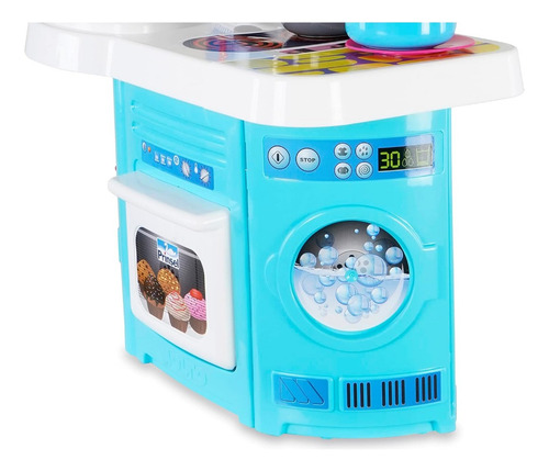 Prinsel Mini Cocina Azul Mod 2086 Azul
