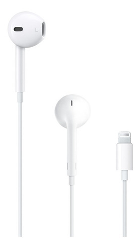 Imagen 1 de 8 de Audífonos Apple Earpods Con Conector Lightning - Blanco