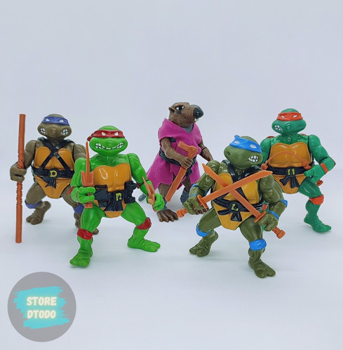 Tortugas Ninja Vintage Clásicas Playmates 1988