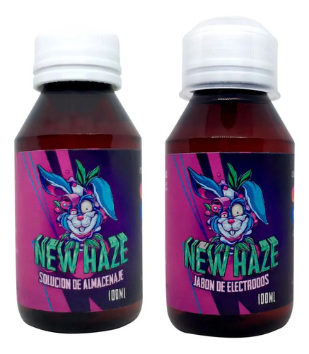 New Haze Jabón De Electrodos Solución De Almacenamiento 50ml