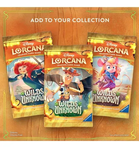 Disney LORCANA Wilds Unknown 未開封BOX Lorcana Booster Box- Set 12 - Wilds Unknown | MercadoLivre