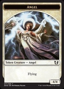 Magic: The Gathering - Angel Token - Duel Decks: Blessed Vs
