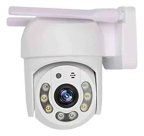 Câmera Gm5 Ip Tc-21 Wi-fi 720p Motorizada Parede Cor Branco