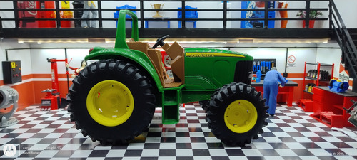 John Deere Tough Tractor Ertl Escala 1 16 Verde Lima (Usado)