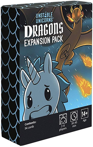 Inestable Paquete De Expansión Unicornios Dragones