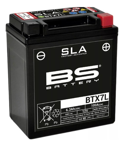 Bateria Btx7l = Ytx7l-bs Suzuki Dr 350 Se Bs Battery