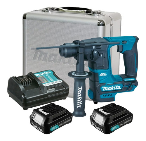 Martelete Rotativo 2 Baterias 12v Hr166dz Makita Com Maleta