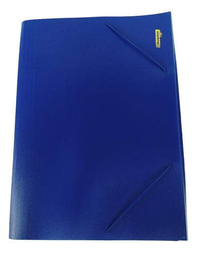 Carpeta Clasificadora Dolphin Fuelle 12 Divisiones A4 Color Azul