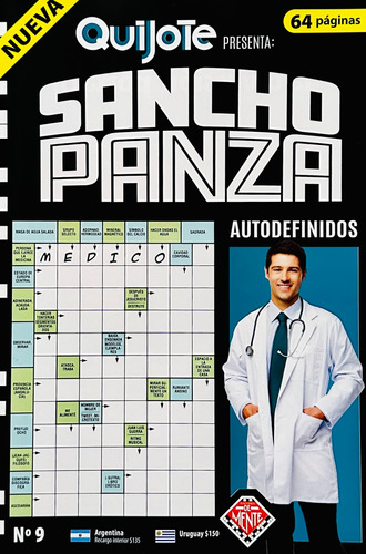 Quijote Autodefinidos Sancho Panza N° 9 - 68 Paginas